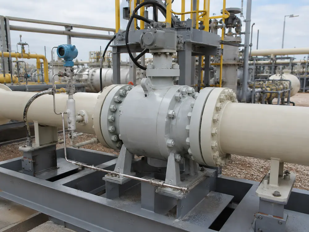 Solusi katup gas alam untuk pipa transmisi dan stasiun pengukuran