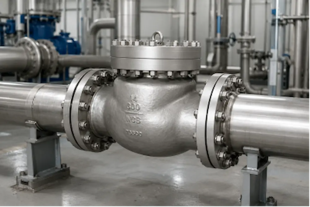 stainless-steel-swing-check-valve-rf-pipeline