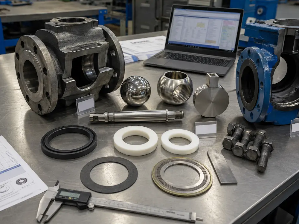 Valve material selection guide for industrial valve body trim seat and seal materials
