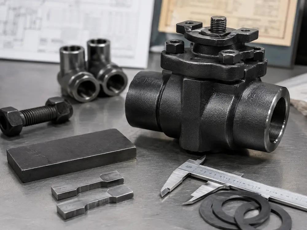 ASTM A105 forged carbon steel valve body for general pressure service ASTM A105 forged carbon steel valve body for general pressure service