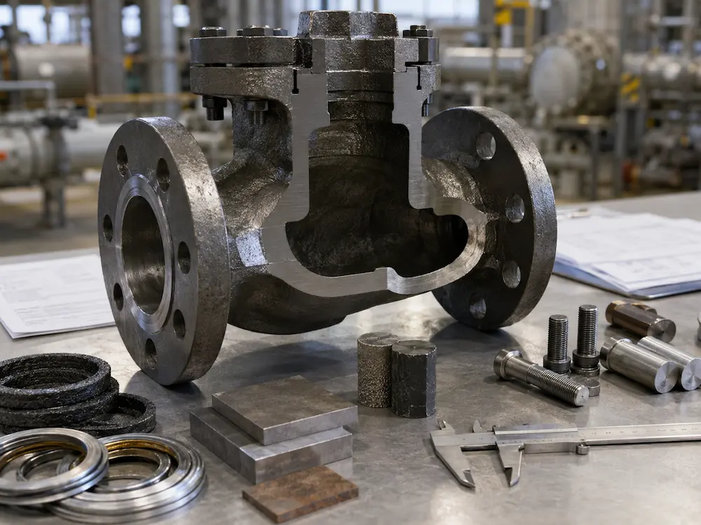 ASTM A217 WC9 high temperature alloy steel valve material review