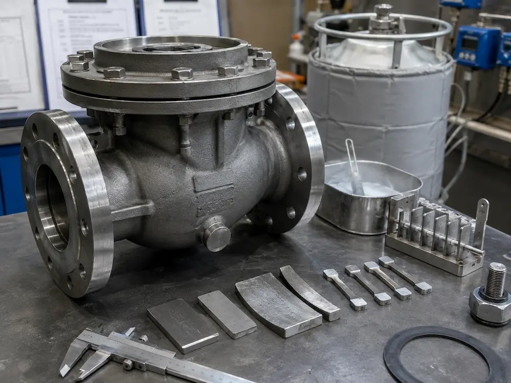 ASTM A352 LCB low temperature carbon steel valve material review