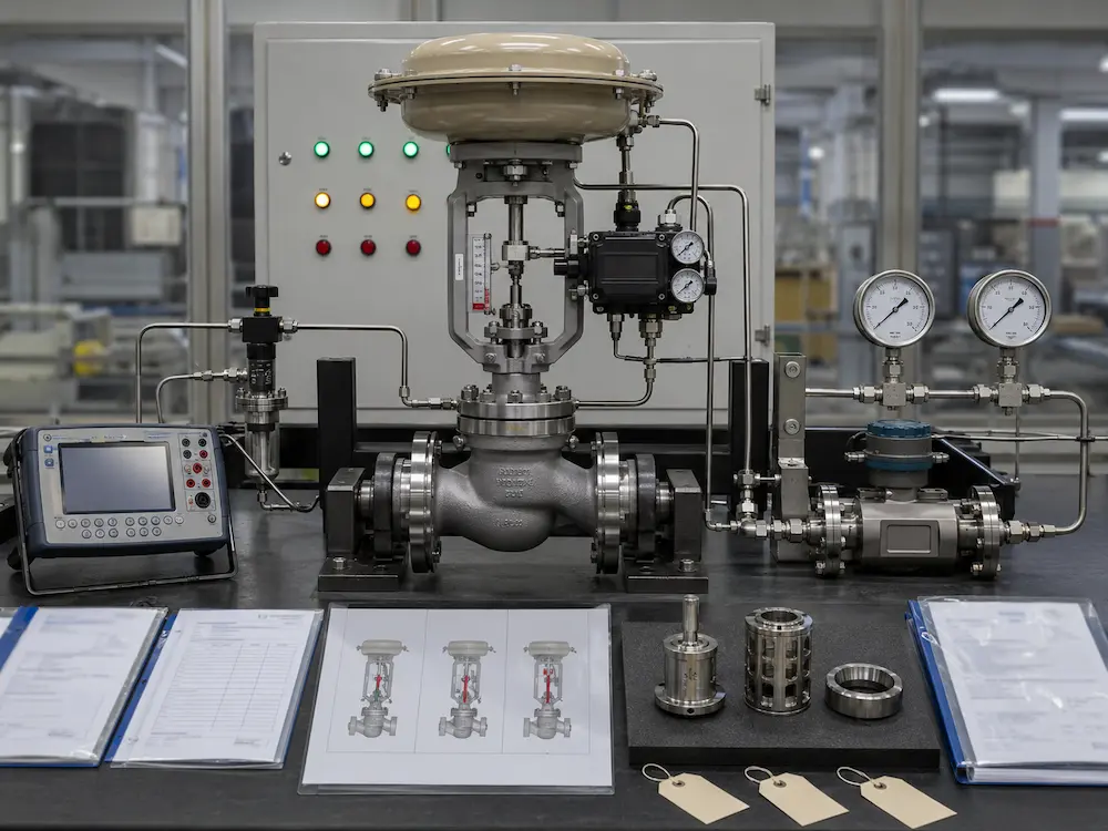How to Size a Control Valve result and predicted travel verification