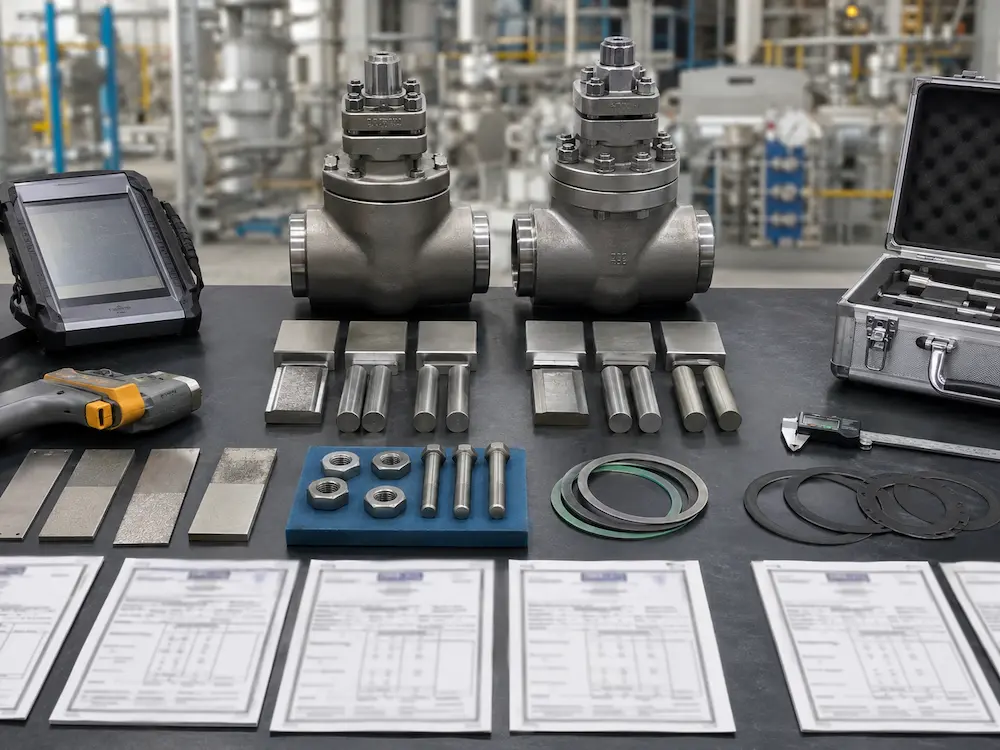 F51 and F53 duplex and super duplex forged valve materials for seawater and chloride service