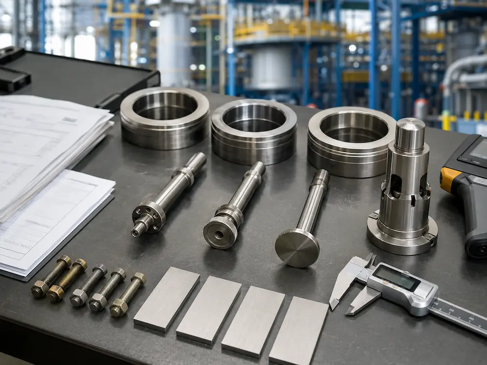 Monel Inconel and duplex special alloy valve trim material review