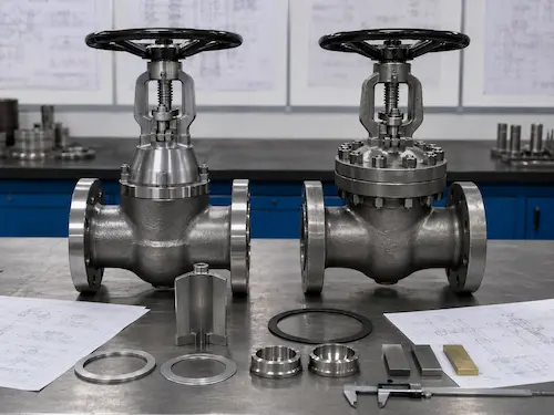 Comparaison des vannes à vanne à joint de pression et des vannes à chapeau boulonné par Vcore Valve