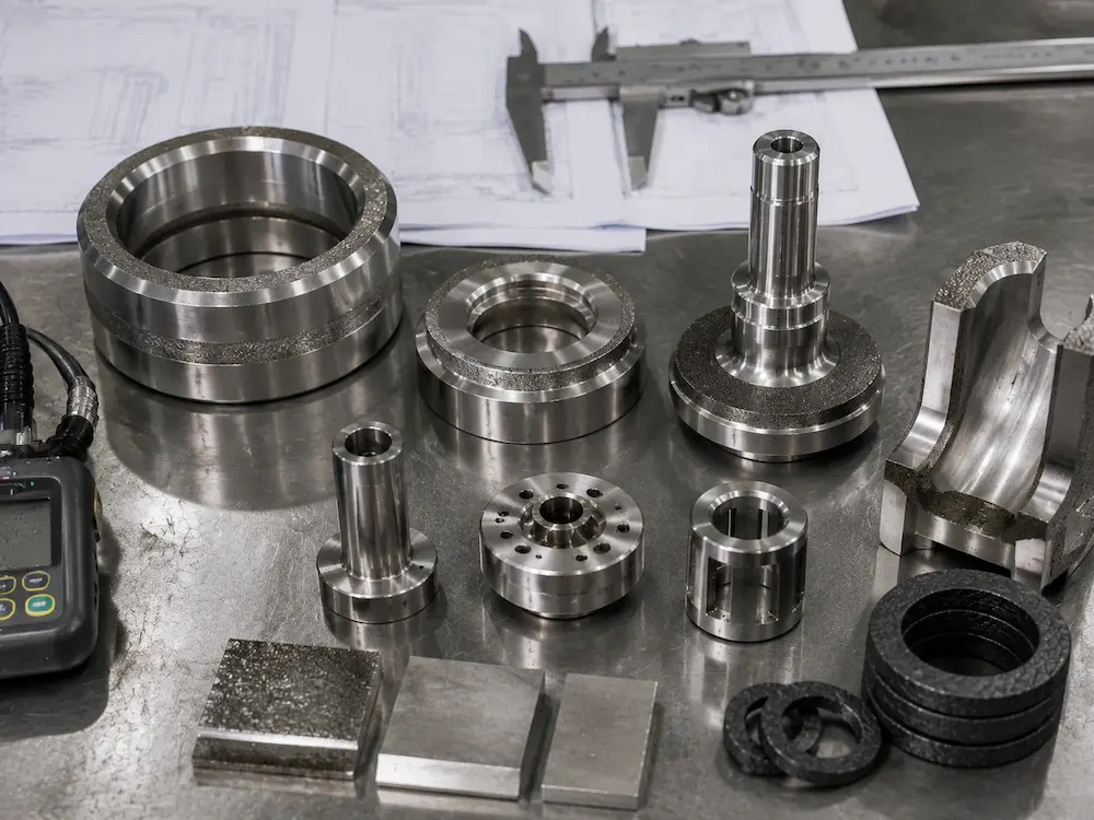 Stellite hardfaced valve trim for steam throttling and severe service valves