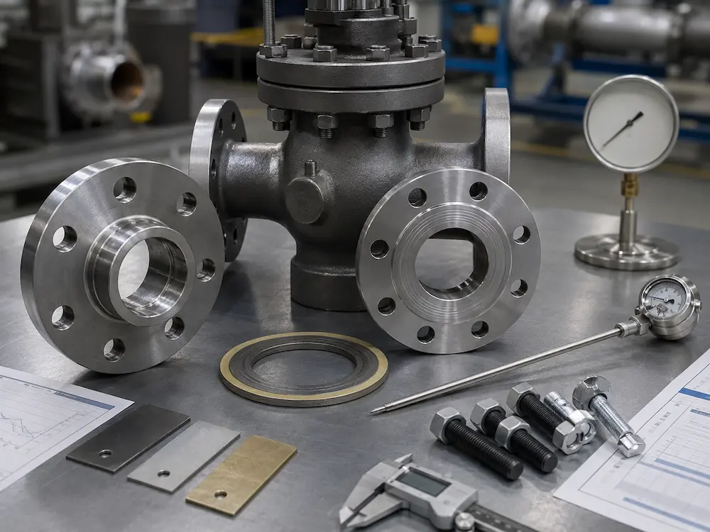 Valve pressure class and temperature rating review for industrial valves