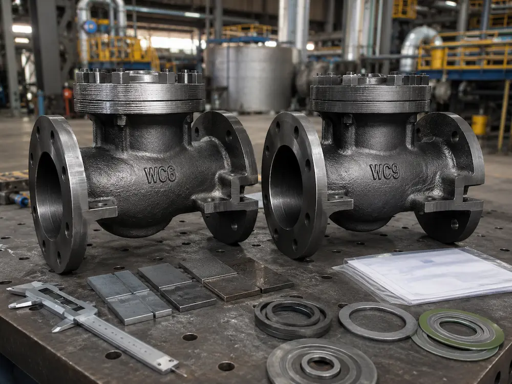 WC6 vs WC9 valve material comparison for high temperature alloy steel valves