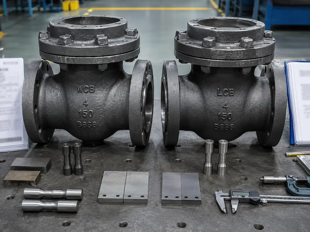 WCB vs LCB valve material comparison for industrial carbon steel valves WCB vs LCB valve material comparison for industrial carbon steel valves