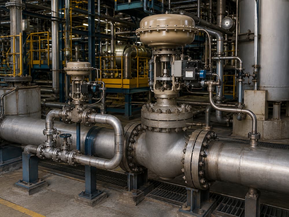 Startup and main boiler feedwater control valves for different operating conditions-Boiler Feedwater Valve Selection