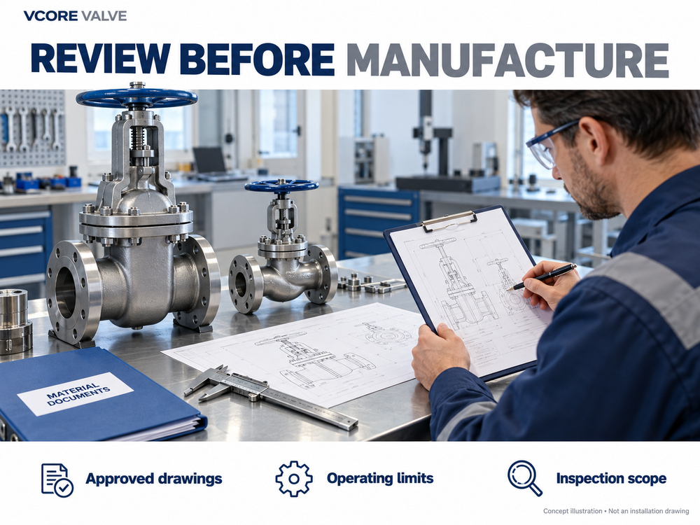 Engineering review of a steam isolation valve and bypass assembly with drawings and inspection documents