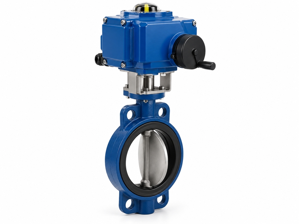 electric actuated butterfly valve
